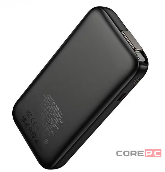 Powerbank Hoco Q51 10000mAh 1USB-C с проводом Type-C черный