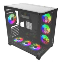 Компьютерный корпус ALSEYE Paladin-B (4 fans ARGB) TG Black
