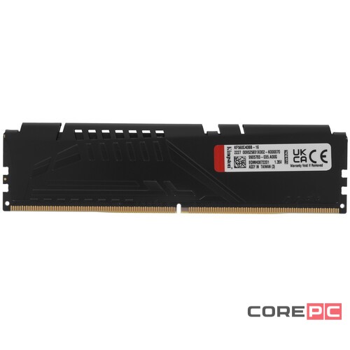 Оперативная память 16 Gb 6000 MHz Kingston FURY Beast Black (KF560C40BB-16)
