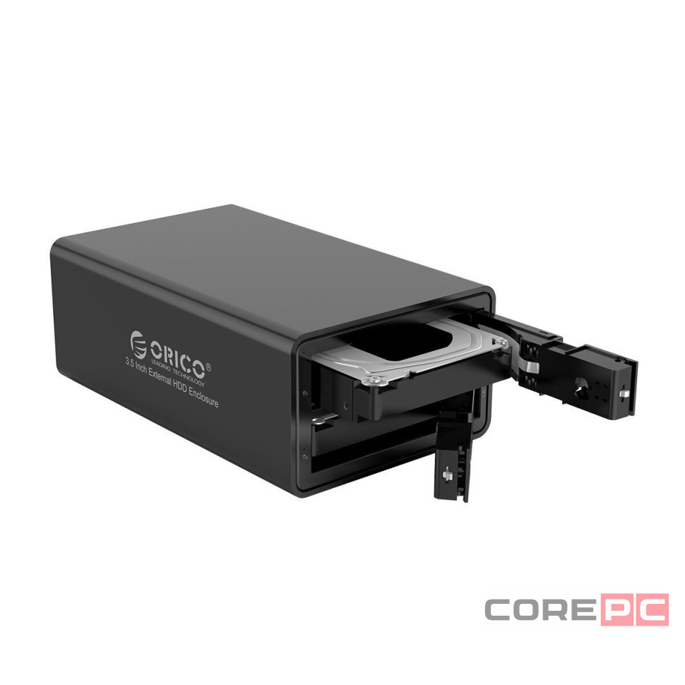 Внешний корпус для HDD/SSD 3.5" Orico 9528U3-BK черный
