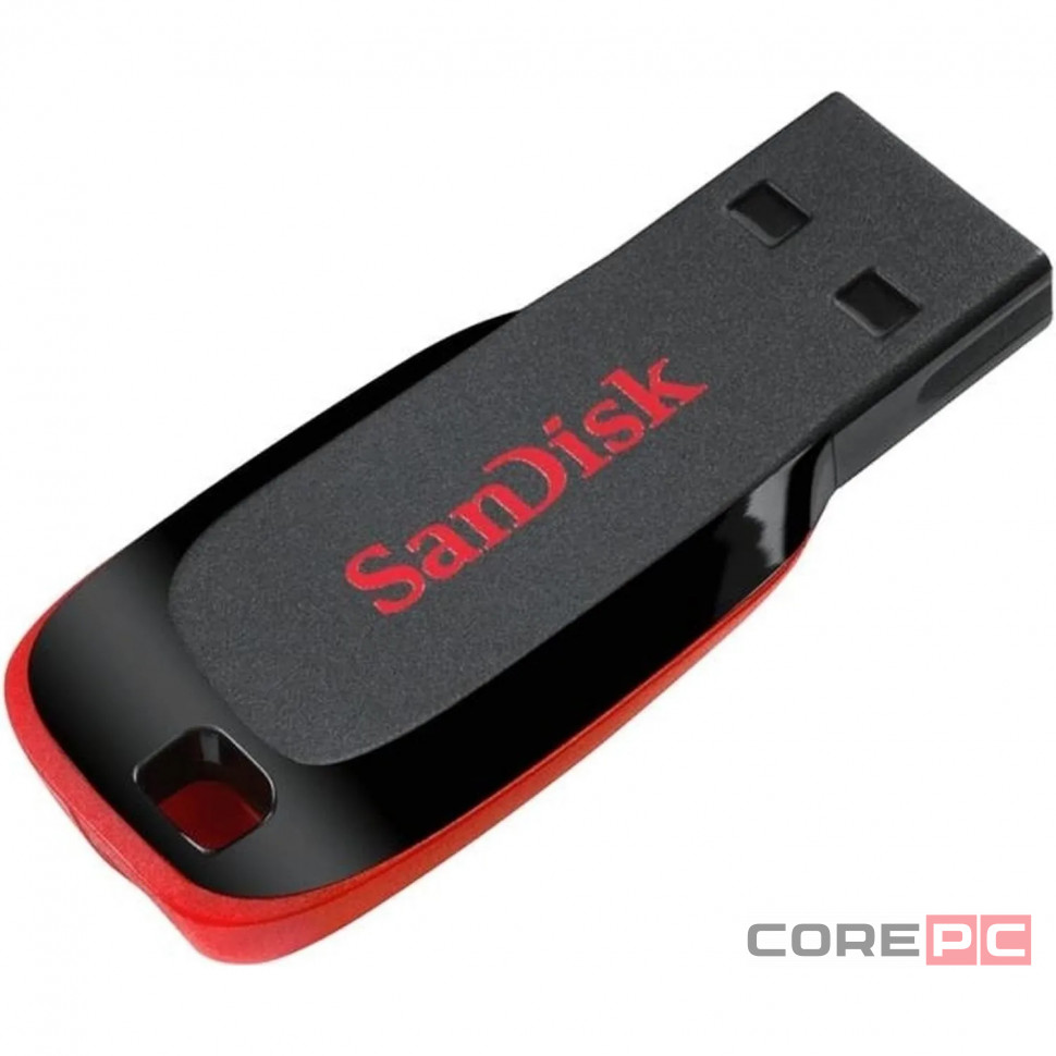 USB флеш накопитель SanDisk CZ50 Cruzer Blade 128GB (SDCZ50-128G-B35) черный