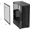 Компьютерный корпус XASTRA A304 4ARGB TG ARGB Black (A304-4FC12A)