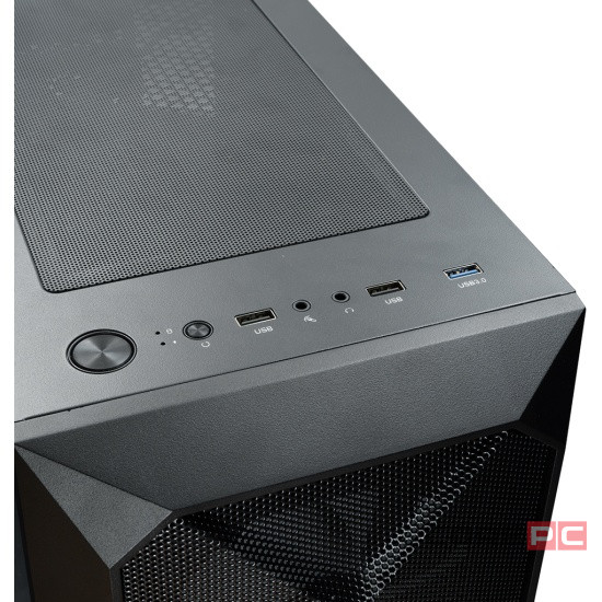 Компьютерный корпус XASTRA A304 4ARGB TG ARGB Black (A304-4FC12A)