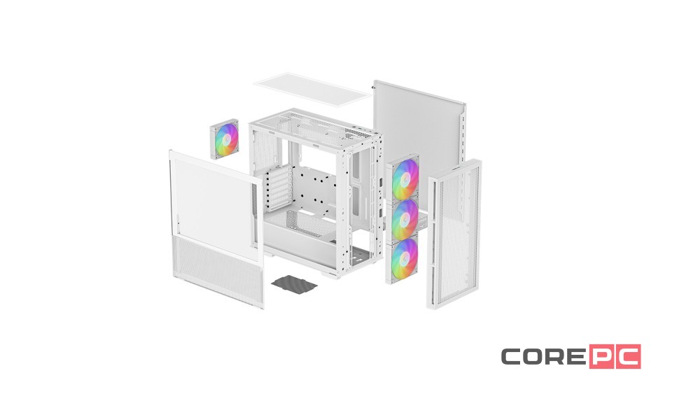 Компьютерный корпус Deepcool CH560 WH R-CH560-WHAPE4-G-1