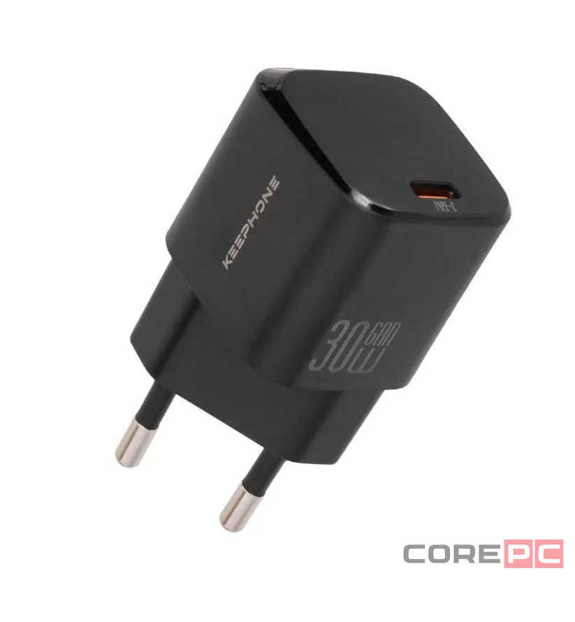 Сетевое зар. устр. Keephone CH-23092 1C 30W черное