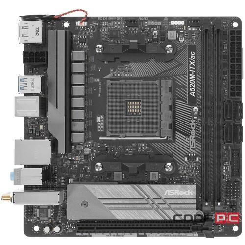 Материнская плата ASRock A520M-ITX/AC