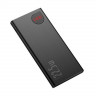 Внешний аккумулятор Baseus Adaman Metal Digital Display 10000mAh 22.5W (черный) (PPAD070001)