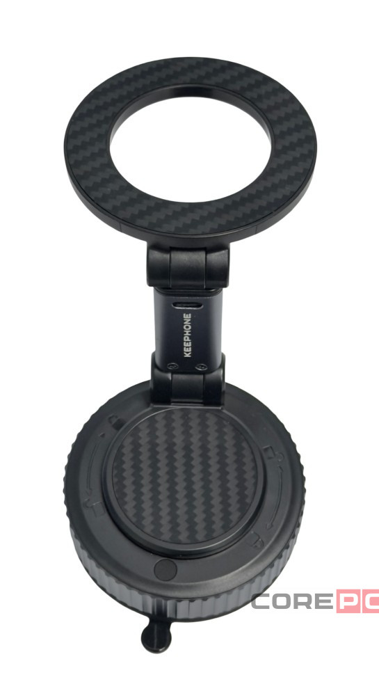 Держатель в автомобиль на торпеду Keephone Maglite черный