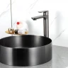 Смеситель для раковины Gappo G1048-92, рычажное управление, цвет оружейная сталь
