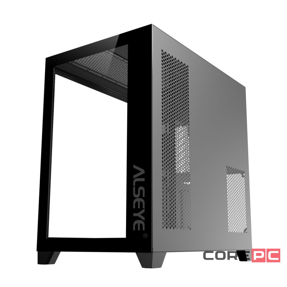 Компьютерный корпус ALSEYE Knight-B (4 fans ARGB) TG Black