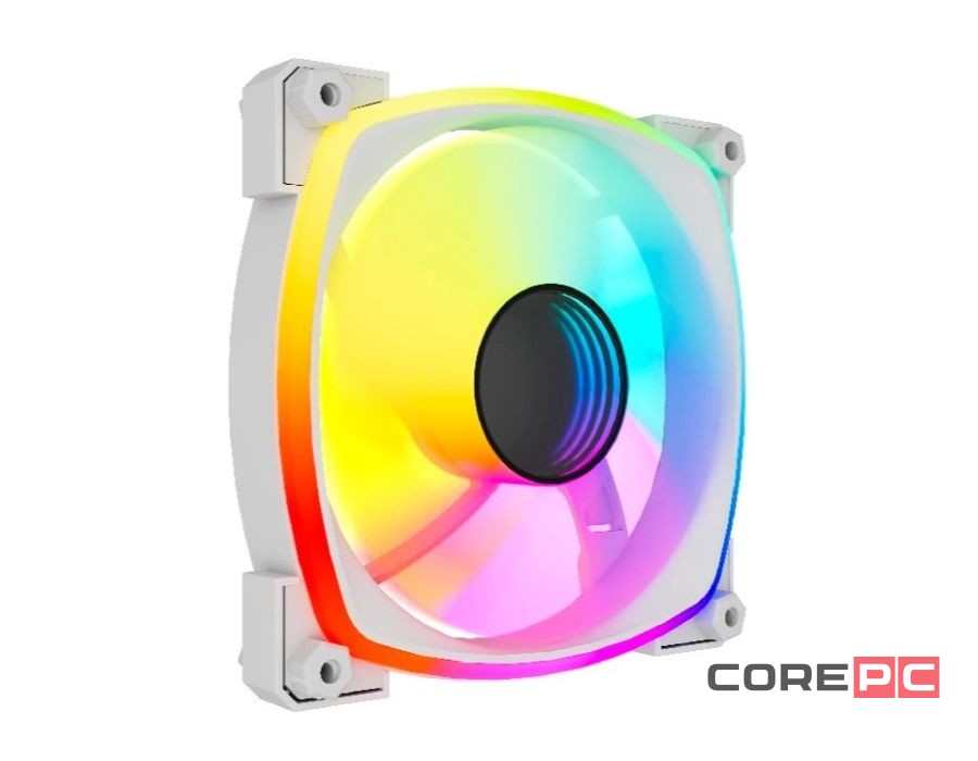 Вентилятор для корпуса Powercase (M55MR-12W ARGB) White