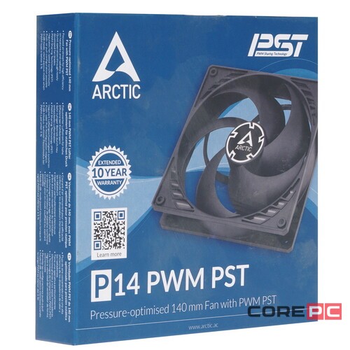 Вентилятор для корпуса Arctic Cooling P14 PWM PST ACFAN00125A