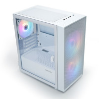 Компьютерный корпус XASTRA A305M 3FRGB TG White (A305M-2FC14F-1FC12F-D-WH)