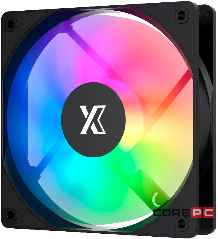 Вентилятор для корпуса XASTRA FC120B ARGB reverse Black (FC120-1BA-SRX-GL)