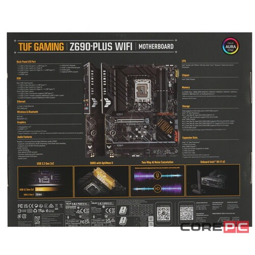 Материнская плата ASUS TUF GAMING Z690-PLUS WIFI 90MB1AW0-M0EAY0