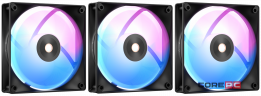 Комплект вентиляторов для корпуса Ocypus Delta F12 BK ARGB LED 3 in 1 Black (Delta-F12-BK3AM00X-GL)