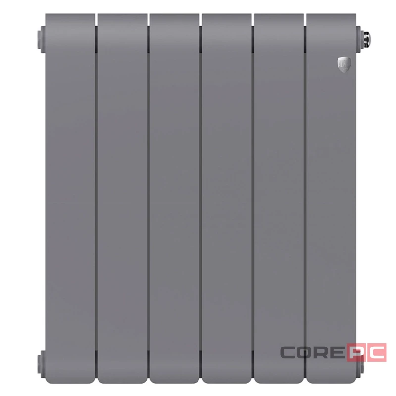 Радиатор биметаллический ROYAL THERMO Infinity Silver Satin 500х90  6 секций