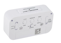 Часы-будильник Homestar HS-0110 с метеостанцией (белый)