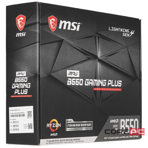 Материнская плата MSI MPG B550 GAMING PLUS