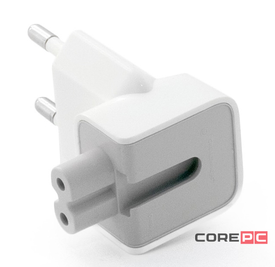 Сетевой переходник "Евро" для Apple iPad2/3/4/Air/Pro/mini1/2/3/4/Macbook