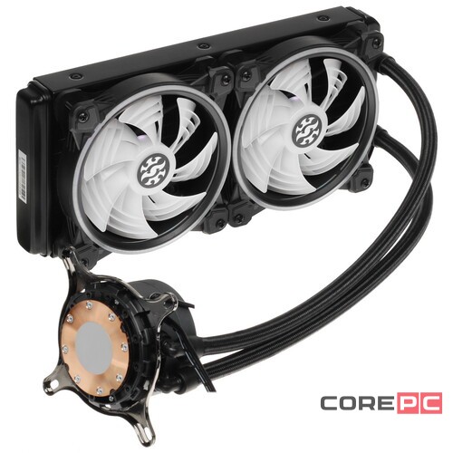 Система жидкостного охлаждения для процессора ADATA XPG Levante X 240 RGB Black LEVANTEX240-BKCWW