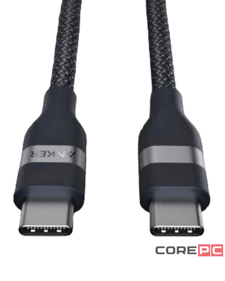 Usb Кабель-зарядка Type-C на Type-C Anker (A82E2611) 240W 0.9м чёрный