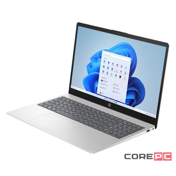 Ноутбук HP Laptop 15 15-fd0017st (i7-1355U/12GB/512GB SSD/15.6"/1920x1080/Intel Iris Xe/Windows 11 Home) Серый