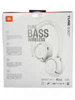Стереонаушники Bluetooth Полноразмерные JBL T530BT BT6.0/450mAh/76ч белые