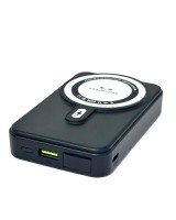 Powerbank с беспроводной зарядкой Keephone PB-15 10000mAh 1USB/1C 22.5W/20W KPMAGPB-15BK черный