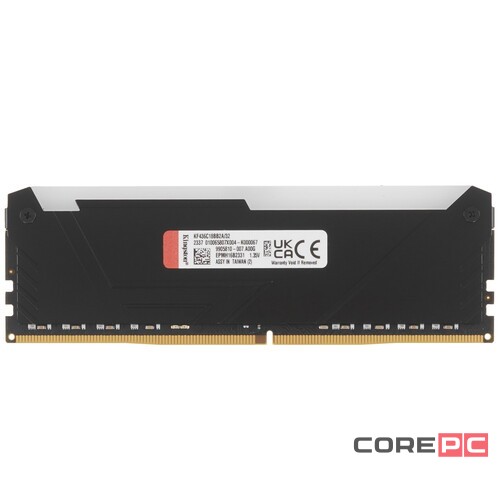Оперативная память 32 Gb 3600 MHz Kingston FURY Beast RGB XMP Black (KF436C18BB2A/32)