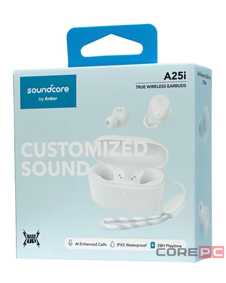 Беспроводные наушники TWS Anker Soundcore A25i A3948 белые