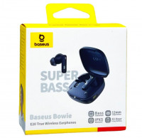 Мобильная Bluetooth-гарнитура Baseus Bowie E20 BT5.3/2-Mic ENC/6ч (A00069700113-00) черная