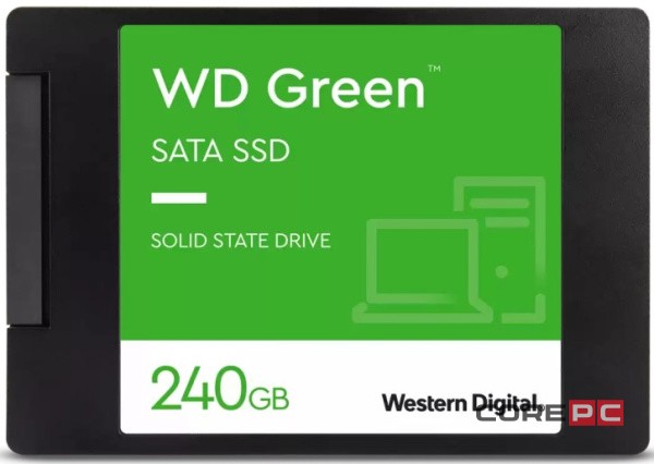 Твердотельный накопитель Western Digital 240 Gb Green WDS240G3G0A
