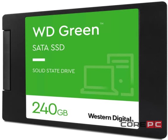 Твердотельный накопитель Western Digital 240 Gb Green WDS240G3G0A