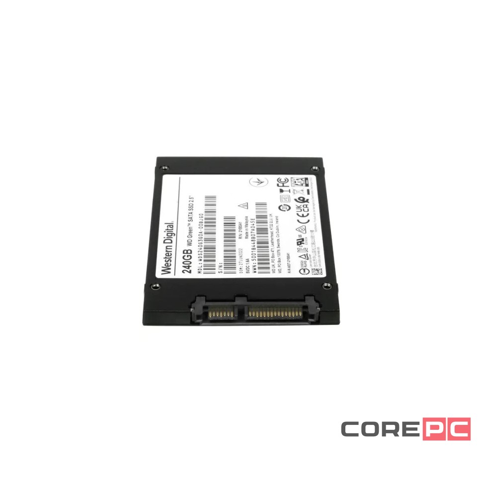 Твердотельный накопитель Western Digital 240 Gb Green WDS240G3G0A