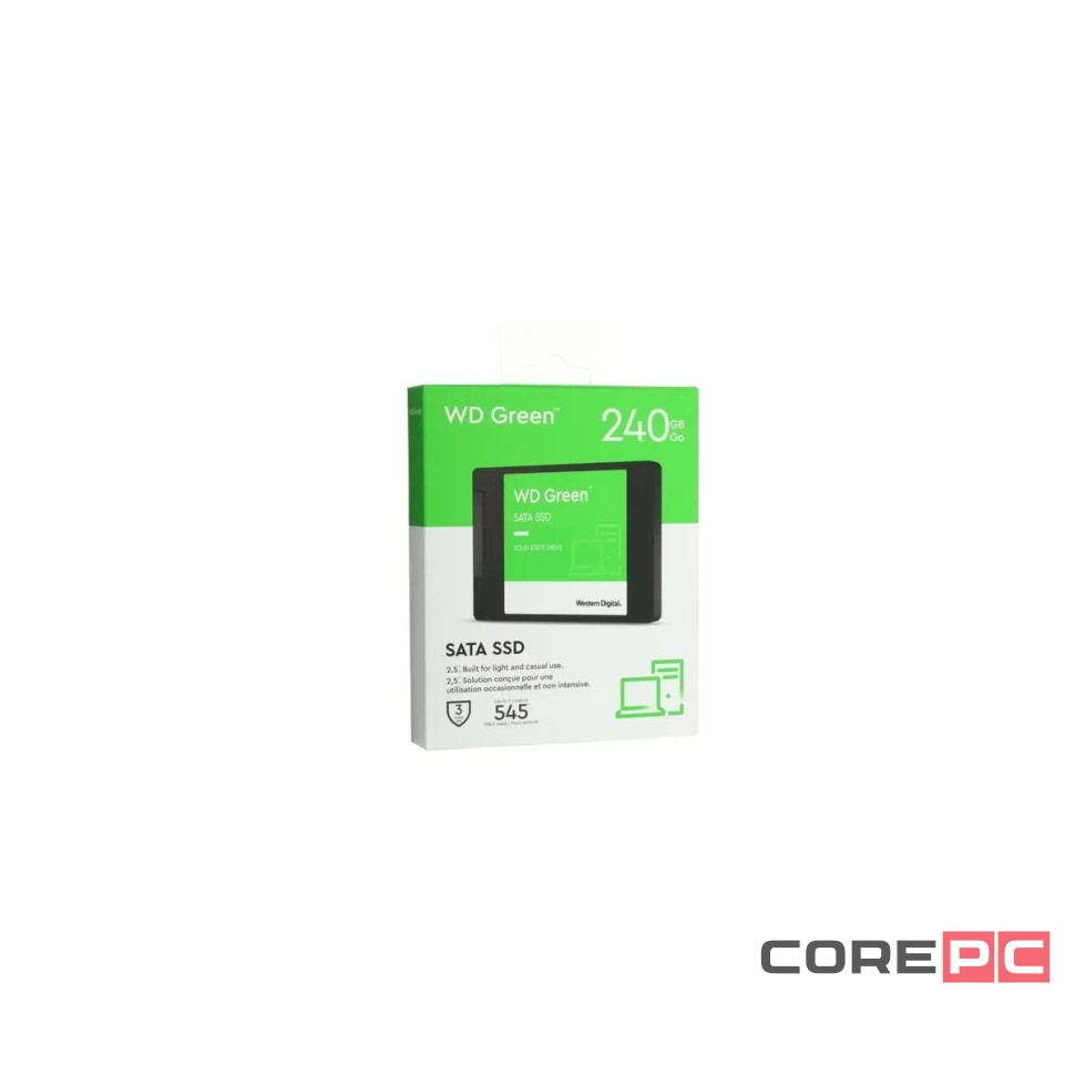 Твердотельный накопитель Western Digital 240 Gb Green WDS240G3G0A