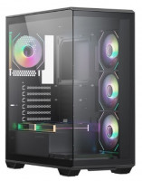 Компьютерный корпус XASTRA Q600 6ARGB-C10 ARGB Black (Q600-6FM12A-C10)