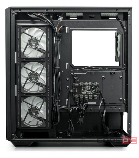 Компьютерный корпус XASTRA Q600 6ARGB-C10 ARGB Black (Q600-6FM12A-C10)