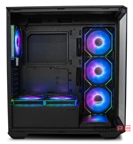 Компьютерный корпус XASTRA Q600 6ARGB-C10 ARGB Black (Q600-6FM12A-C10)