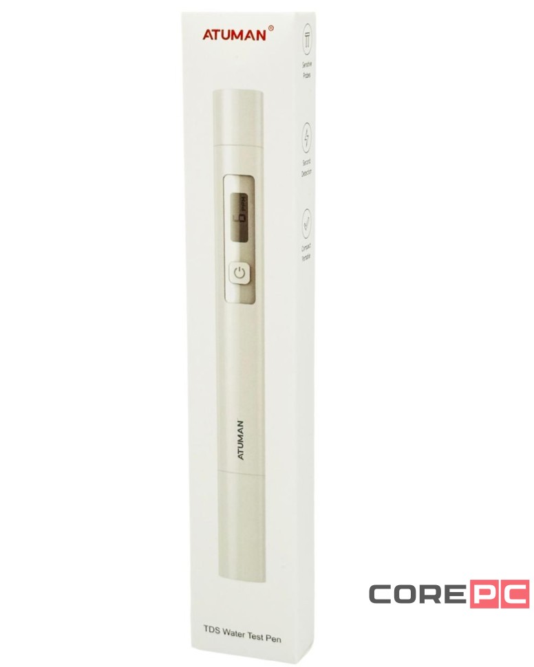 Анализатор качества воды Xiaomi DUKA TDS Water Quality Detection Pen белый