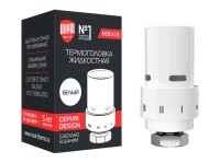 Термоголовка жидкостная Royal Thermo Design М30х1,5 (белый).