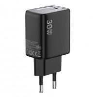 Сетевое зар. устр. Keephone Booster 1C Gan 30W черное