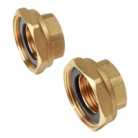 Комплект из двух отводов Giacomini 1/2quot;F x 1quot;F, R37KY003