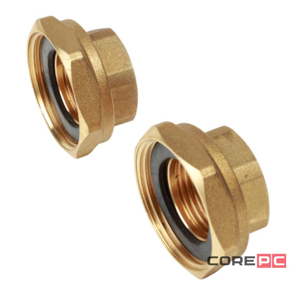 Комплект из двух отводов Giacomini 1/2quot;F x 1quot;F, R37KY003