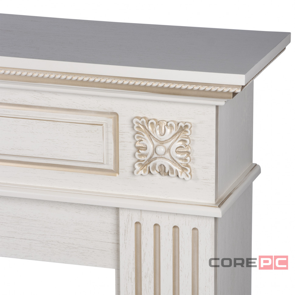 Портал Firelight Siena 42/40/36, слоновая кость с золотой патиной