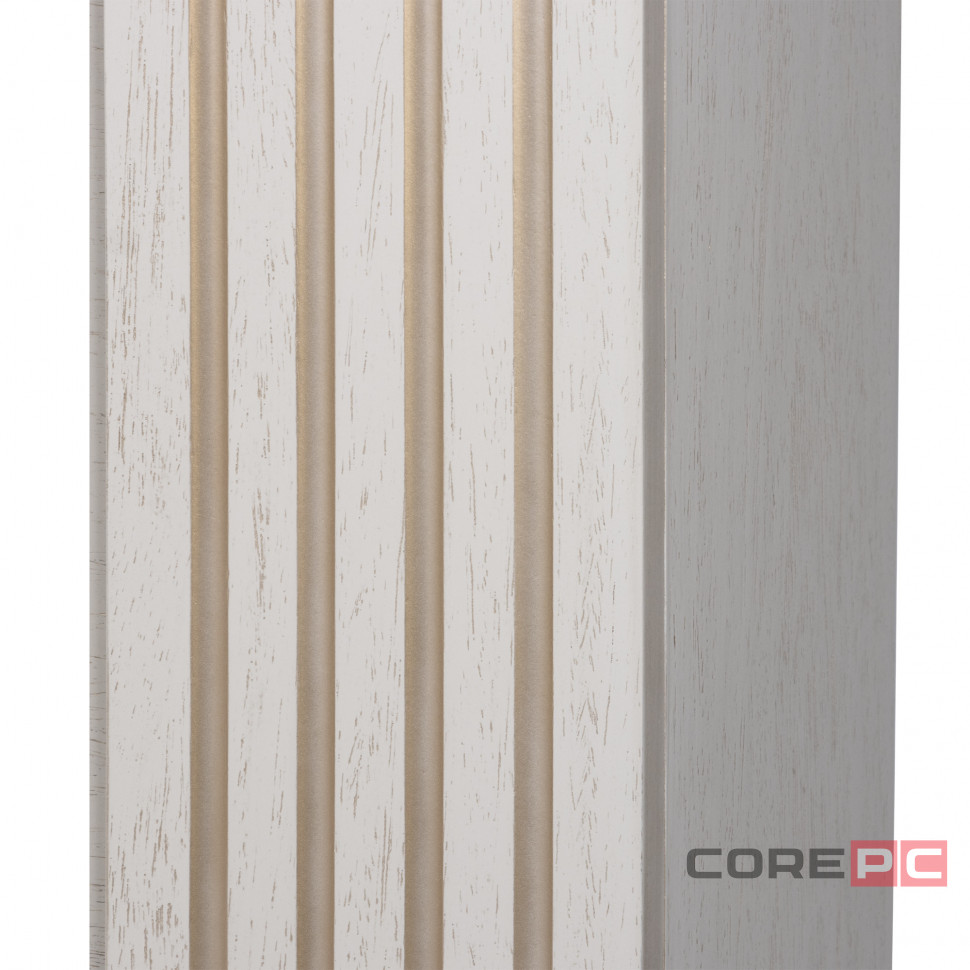 Портал Firelight Siena 42/40/36, слоновая кость с золотой патиной