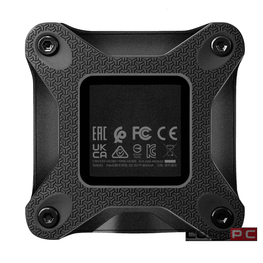 Внешний SSD ADATA XPG 1000 Gb SD620 Black (SD620-1TCBK)