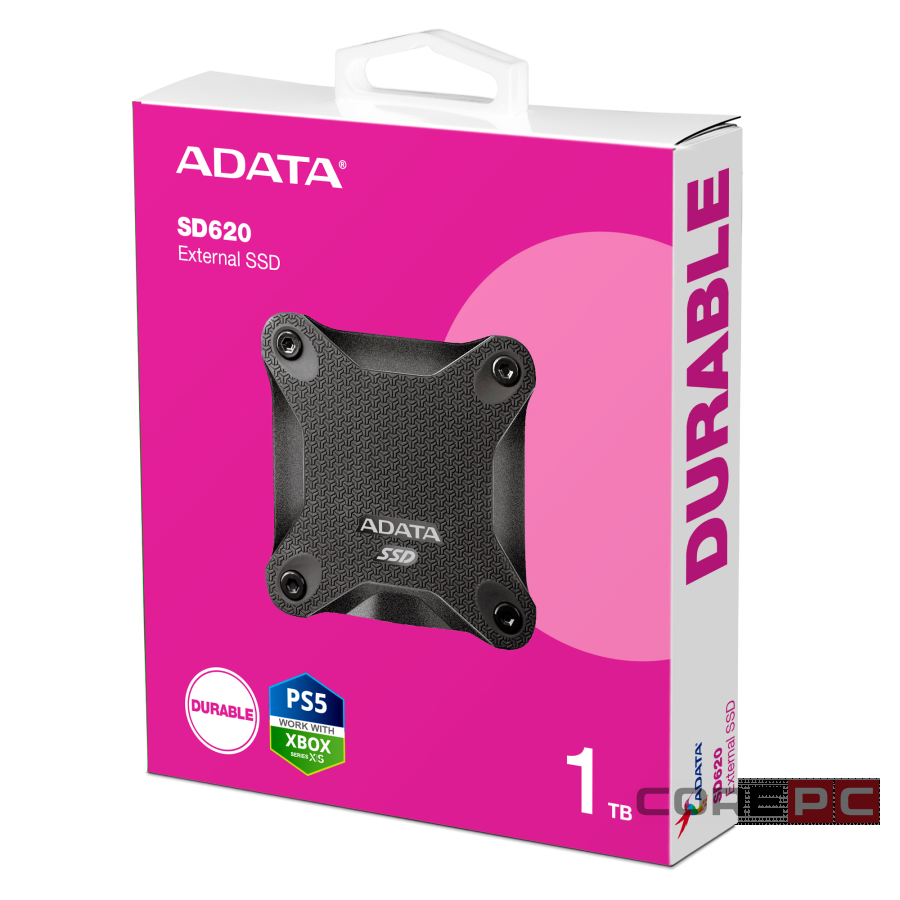 Внешний SSD ADATA XPG 1000 Gb SD620 Black (SD620-1TCBK)