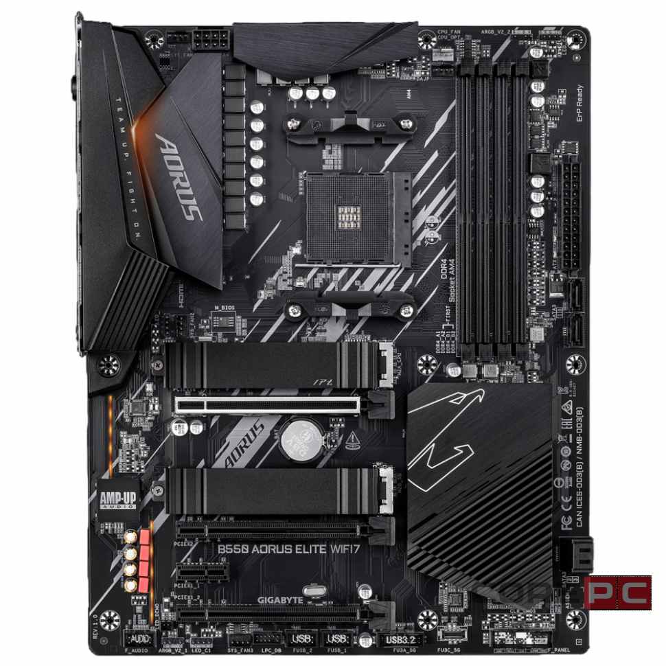 Материнская плата Gigabyte B550 AORUS ELITE WIFI7