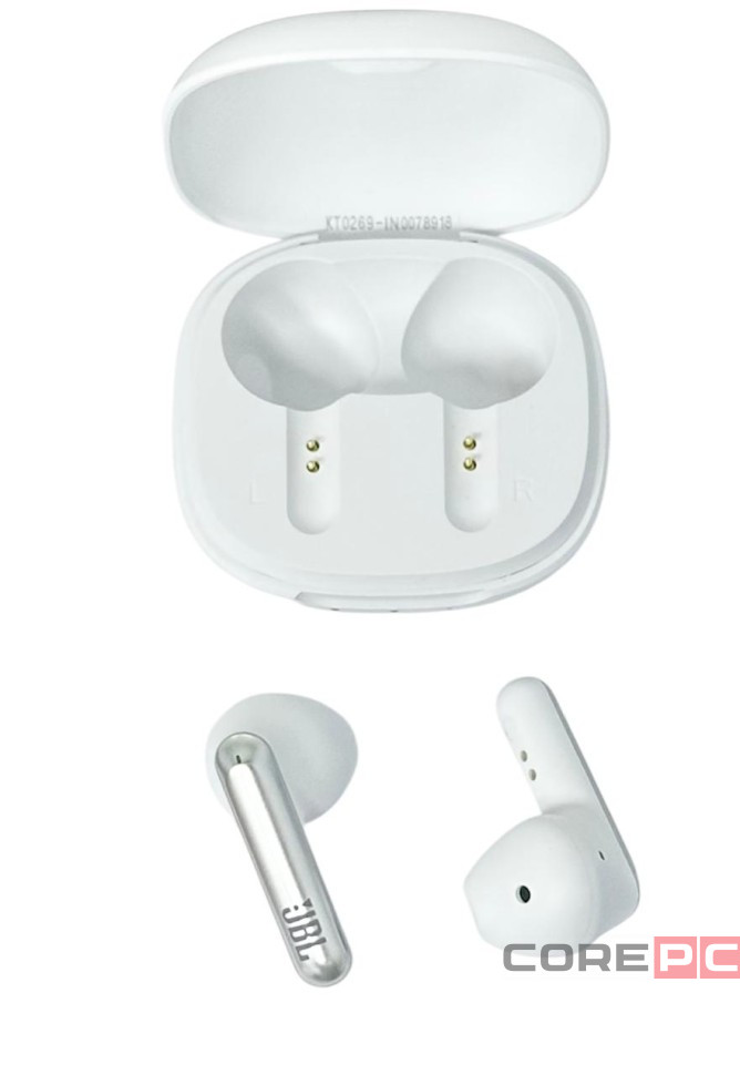 Беспроводные наушники TWS JBL T280 X2 серебристые